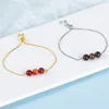 Braccialetti di fascino in perline di pietra naturale tigre tigre rosso agata roccia braccialetti in perline per donne uomini ametyst rosa al quarzo gioielli di moda bracciale regolabile