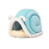 Deep Sleep Cat Bed House Funny Snail s Mat Beds Warm Basket for Small Dogs Cushion Pet Tent Kennel Supplies 2110282743