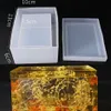 New Transparent Silicone Mould Dried Flower Resin Decorative Craft DIY Storage tissue box Mold epoxy molds for jewelry Q1106247K