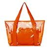 2024 Nowa torba na plażę Summer Jelly Tote Transpirent Popularne Women S 240312