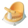 Filtar spädbarn badkar säte bekväm baby stol anti slip badande fantastisk duschgåva för födda 6-18 månader