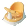 Couvertures siège de baignoire pour bébé, chaise confortable pour bébé, antidérapante, excellent cadeau de douche pour les nouveau-nés de 6 à 18 mois