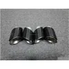 Exhaust Pipe Glossy Carbon Fiber Exhaut Tip Fits For G80 M3 G82 G83 M4 Performance Frosted Stainless Steel System Muffler Drop Deliv Dhr80