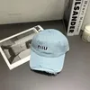 Çiftler Tasarımcılar Beyzbol Şapkaları Bahar Sporları Tasarımcı Top Caps Şeker Mektubu Baskı Beyzbol Şapkası Casquette Açık Seyahat Deliği 6 Renk Kapağı