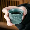 Te Cups Creative Ceramic Cup Chinese Kungfu Small Drink Water and Multifunktionellt heminredningsverktyg LE231