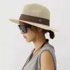 Uv Ladies Men Letter M Fashion Mase Hat Sun Panama Spring Casual Summer Beach Classic Jazz Basin Wholesale 240309