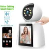 Ivyiot 3mp ثنائية الفيديو مراقبة الطفل الأمان الداخلي 2.8 بوصة شاشة الشاشة wifi اللاسلكية PTZ كاميرا للحيوانات الأليفة/الكلب/الطفل