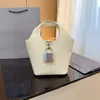 Alta Qualidade Luxo Cesta Vegetal Pães Mulheres Designer Tote Clássico Cordão Ombro Moda Carteira Baldes Top Handle Bolsas Bolsa Crossbody Bag