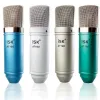 Microphones Professionnel ISK AT100 condensateur enregistrement micro cardioïde Studio Performance micro pour ordinateur avec support anti-choc et câble