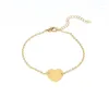 Link Bracelets Dainty Heart Bracelet Tiny Lovely Heart-shaped Bacelet For Sister Gift