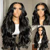 250%Transparent Body Wave 13x6 Hd Lace Front Human Hair Wig Brazilian Remy 200 Density 13x4 Frontal Wigs Water Wave for Women