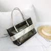 Pvc Fashion Women s Bag Waterproof Transparent Crystal Jelly One Shoulder Mother Beach 240312