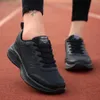 أحذية في الهواء الطلق للرجال للنساء من أجل Black Blue Gray Gray Predability Sports Trainer Sneaker Color-134 Size 35-41
