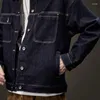 Vestes pour hommes Printemps / Automne Veste en jean Baggy Plus-Taille Vintage Mode Cargo Revers