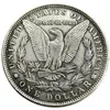 Pièces de monnaie plaquées argent Morgan Dollar US 1900-P-O-S, matrices artisanales en métal, usine de fabrication 277M