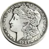 US 1921-P-D-S Morgan Dollar copie pièce en laiton artisanat ornements réplique pièces décoration de la maison accessoires 3122