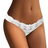 Women's Panties Women Erotic Lingerie Lace Transparent Sexy Briefs Bowknot Open Crotchless Underwear Sweet Thongs