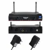 Microphones FreeBoss KU22N 50M Arbetsområde Dual Channel 2 Handhållen MIC Sändare Professional Karaoke UHF Wireless Microphone System