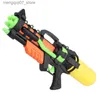 Areia jogar água diversão crianças jogar água pull-out pistola de água mochila brinquedos ao ar livre verão praia pistola de água brinquedos l240312