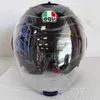 AGV ORB Quarter Demi-casque de moto à double objectif pour homme et femme 11 DET7