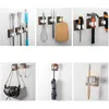 Hooks Bathroom Waterproof Hook Self-Adhesiv Multi-Purpose Mop Holder Wall Mounted Organizer Rack Brush Broom Hanger Kitchen