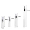 2 ml 3 ml 5 ml Transparante draagbare spuitfles Parfum Glazen Flessen Flesjes Hervulbare Parfum Verstuiver Reizen F409 Lubpj Tdbag