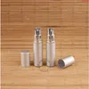 20 teile/los Großhandel 5 ml Aluminium Glas Parfüm Flasche Mini Parfum Spray Container Frauen Kosmetik Topf Flüssigkeit Packaginghood menge Rhckn