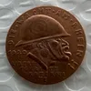 Alemanha 1920 Moeda Comemorativa A Medalha da Vergonha Negra 100% Cobre Cópia Rara Coin2693