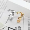 Cluster Ringen BORASI Lock Vorm Voor Vrouwen Elegante Sieraden Hoge Kwaliteit Roestvrij Stalen Trouwring Trendy Hipjop/Rock 2024