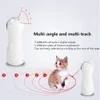 Engraçado gato laser infravermelho brinquedo portátil automático teaser led gatinho treinamento interativo divertido multi-ângulo robô carga usb 240229