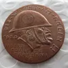 Germania Moneta commemorativa del 1920 Medaglia della Vergogna Nera 100% Rame Copia rara Coin244e