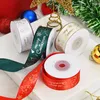 Party Decoration 10yards/Lot 10mm Christmas Ribbon Printed Grosgrain for Handmade Design DIY Gift Packing