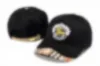 Luksusowy designer baseballowy czapki czapki casquette luksusa unisex litera b wyposażona w męską torbę na kurz mody słoneczne mężczyznę Kobiet Hats BB-7