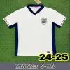 2024 يورو 24 25 قميص كرة قدم Bellingham Soccer Courseys Saka Foden England Rashford Sterling Grealish Kane Football Shirt Kids Kids Tops Tops