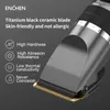 Enchen Professional Hair Trimmer Перезаряжаемая электрическая клипперская мужчина.