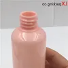 50 pezzi 10 ml 30 ml 50 ml 100 ml Bottiglie spray in plastica rosa Spruzzatore bianco Contenitori cosmetici per profumo Oxnen