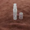 50 x 2ml 3ml 5 ml puste plastikowe butelki perfum mgły sprayowe napełnienie butelka Mała testowa próbka pojemnik fiolka Atomizer perfumy xfcxv