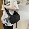 Torby wieczorowe Modna japońska funkcjonalna nylonowa torba neutralna duża pojemność żeńskie torebki ramię Crossbody Women Messenger TAS