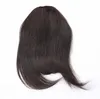 100 Human Hair Fringe Bold Blunt Clip in Hair Bangs Brazylian Virgin Hair 7 Kolory Wybierz 8774860