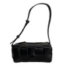 Discount Shops 23 New Brick Handmade Woven Bag Same Versatile Pillow Genuine Leather One Shoulder Underarm for Women