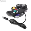 Kontrolery gier Joysticks dla kontrolera gier NGC GameCube GamePad dla Wii Console Game Conto Conto New Dropship 24312 L24312