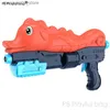 Sand Play Water Fun Toy Gun 2022 Ny Model Cartoon Water Gun Water Splashing Festival Shark Outdoor Interactive Beach Interactive Game ND39 L240312