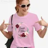 T-shirt Femme Espagnol Girls Bachelorette Hen Party Team Bride T-shirt Femmes Court Sled Tees Fleur Graphique Tops Blouses De Mariage De Mariée L24312