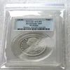 Moneta USA 1936 AU55 Monete d'argento da mezzo dollaro con cappuccio Valuta Senior Scatola trasparente 194n