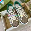 Tennis 1977S Sneaker Designers Canvas Casual Shoe Women Men Shoes Ace Rubber Sole Embroidered Beige Washed Jacquard Denim Fashion Classic 587
