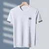 5xlデザイナーTシャツ夏の半袖ブランドラインストーンニットTシャツ高級メンズTシャツティーメンズ服