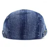 Beretti 2024 Spring Sboy Caps Cotton piatto a punta di cappelli da berretto da berretto a punta