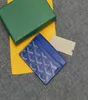 Porte-cartes de styliste de 16 styles avec motif imprimé, portefeuille court de luxe en cuir pour hommes et femmes, pochette de crédit, mini sac V331789695