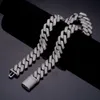 2023 Iced Out Pass Diamond Tester Vvs Moissanite Sieraden Ketting Armband Vrouwen 10mm Cubaanse Link Chain