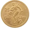 Polen 25 Gulden 1923 Gold Plated Copy Coin Brass Craft Ornaments Replica Coins Home Decoration Accessories241s